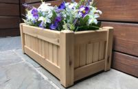 The Ultimate Cedar Planter Box